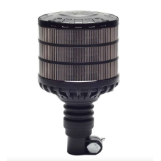 Tinted Glass 24 Led Mast (Flexible) Beacon Warning Light Orange